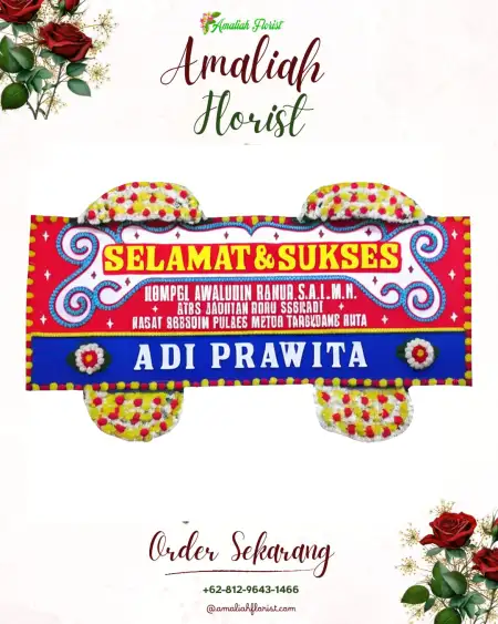 Papan Bunga Ucapan Selamat Selabih